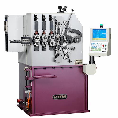 KHM CMF-28E 4/5軸壓簧機